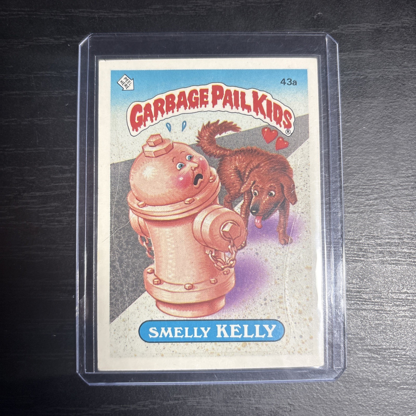 1985 Topps Garbage Pail Kids Card Series 2 - Smelly Kelly #43a Vintage