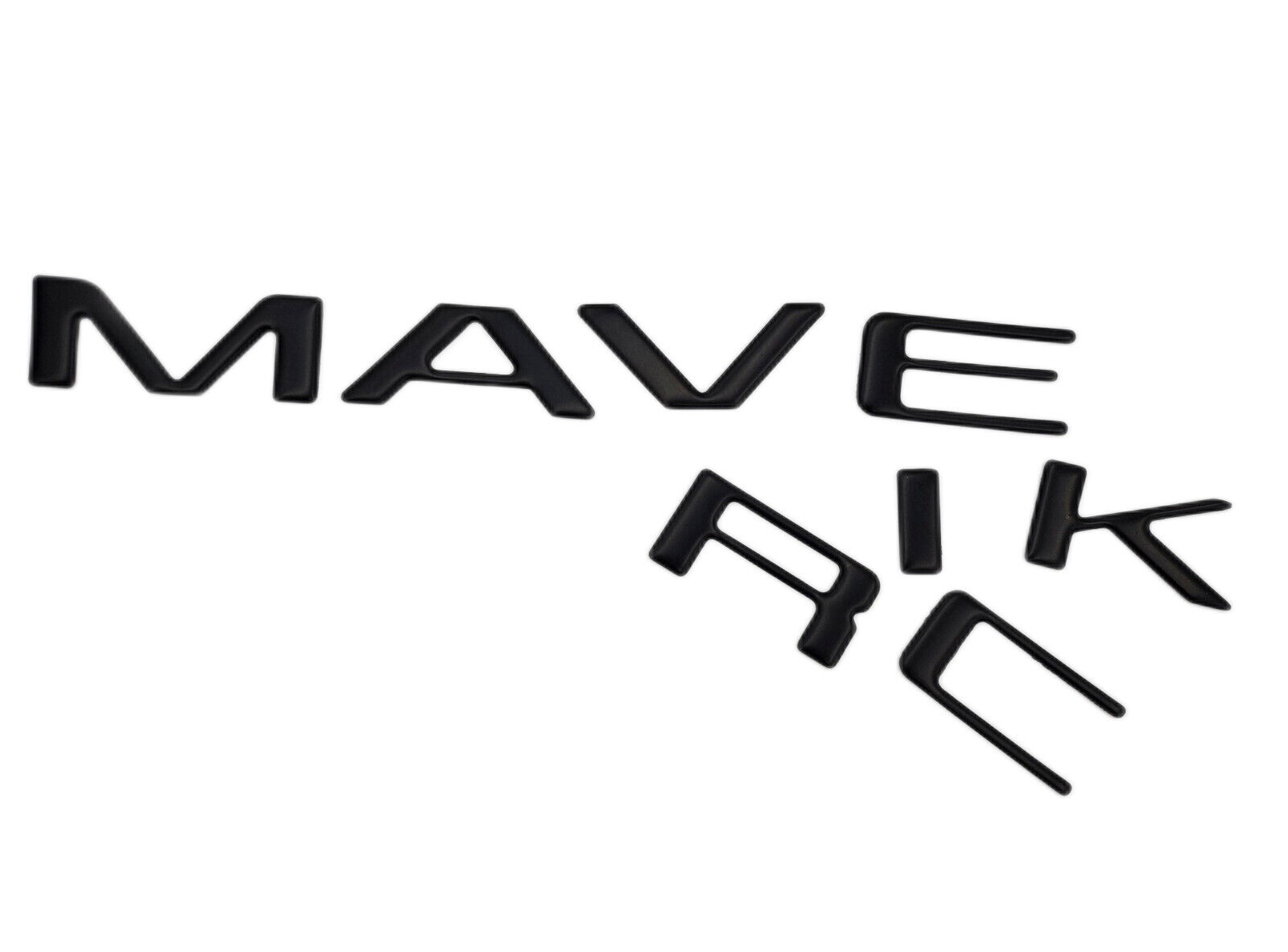FORD MAVERICK 2021- 2023 Logo Tailgate insert BLACK Matte Letters made in USA