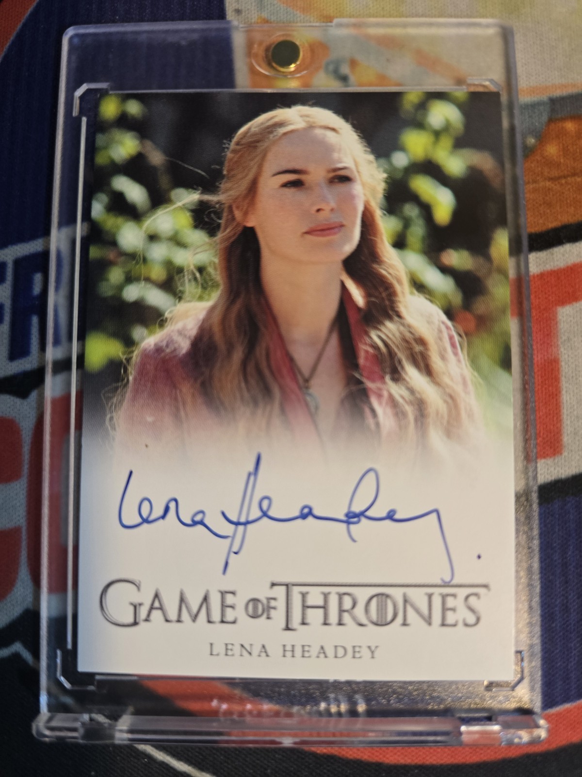 2013 Rittenhouse Game of Thrones Lena Headey Auto Full Bleed Cersei Lannister