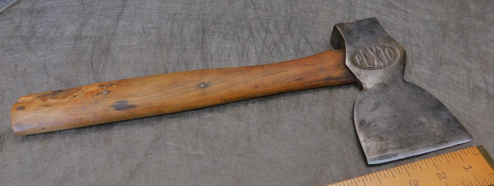PEXTO  Embossed  Side Hatchet / Axe w/ Original Handle