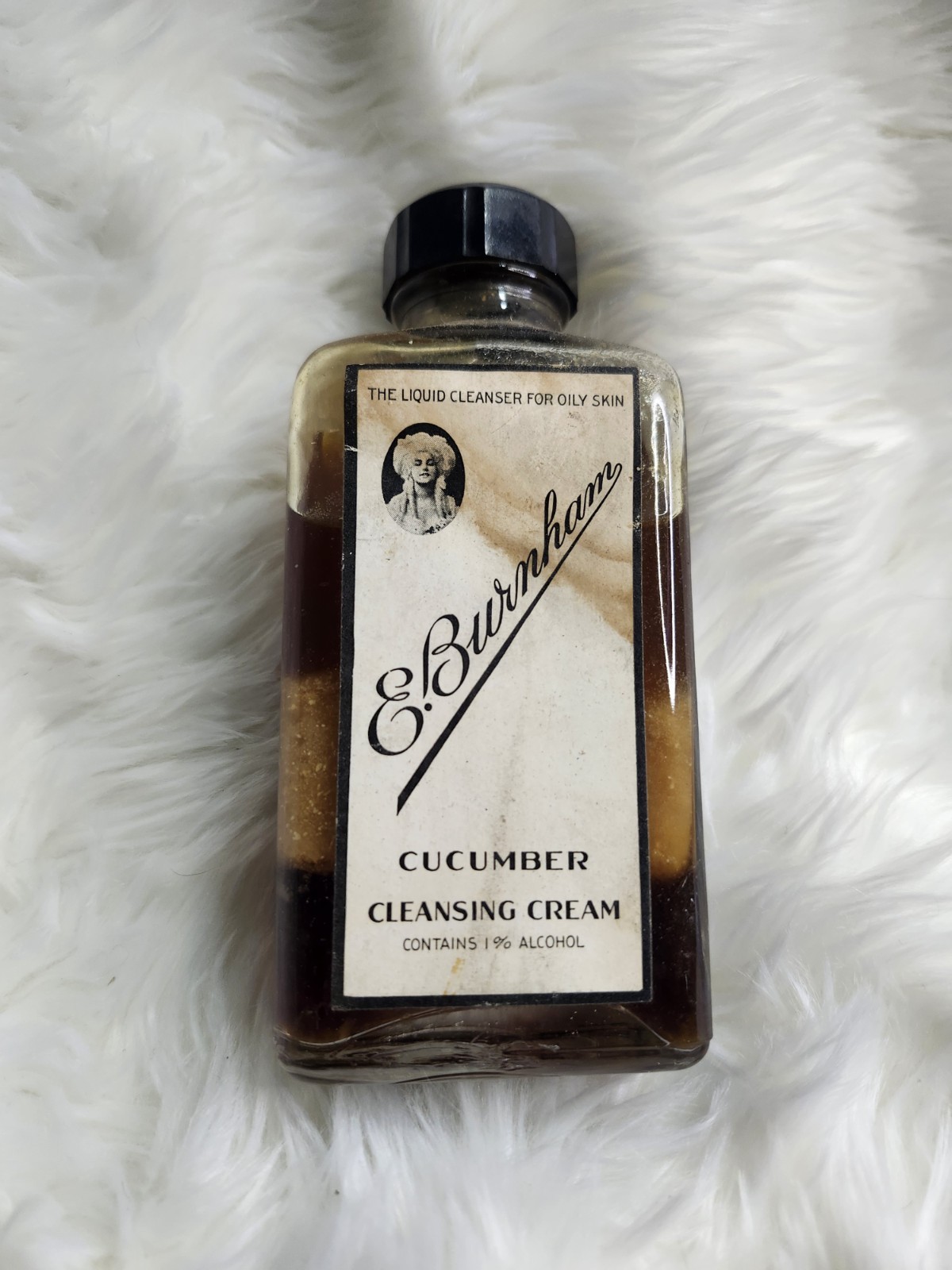 1900\'s Vintage E.Burnham Cucumber Cleansing Cream