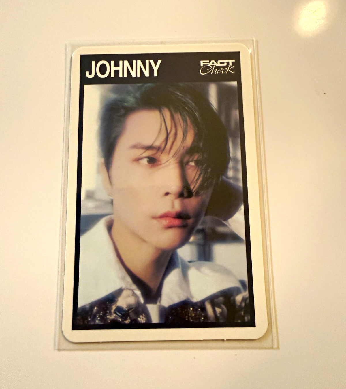 NCT127 FACT CHECK Johnny Official Photocard