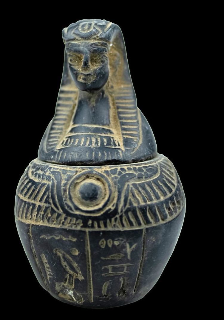 Egyptian Antiques Canopic Jar Authentic Ancient Egyptian Antique Statue Artifact