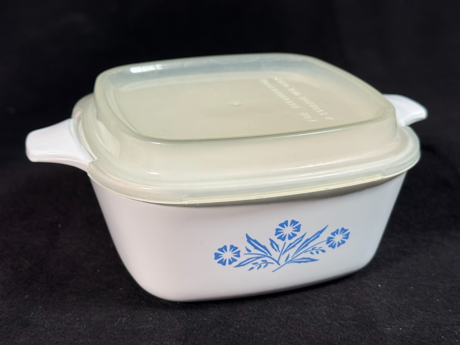 Vintage Corning Ware Blue Cornflower P-41-B P-43-B P-2.5-B P-1.5-B Pyrex Lids