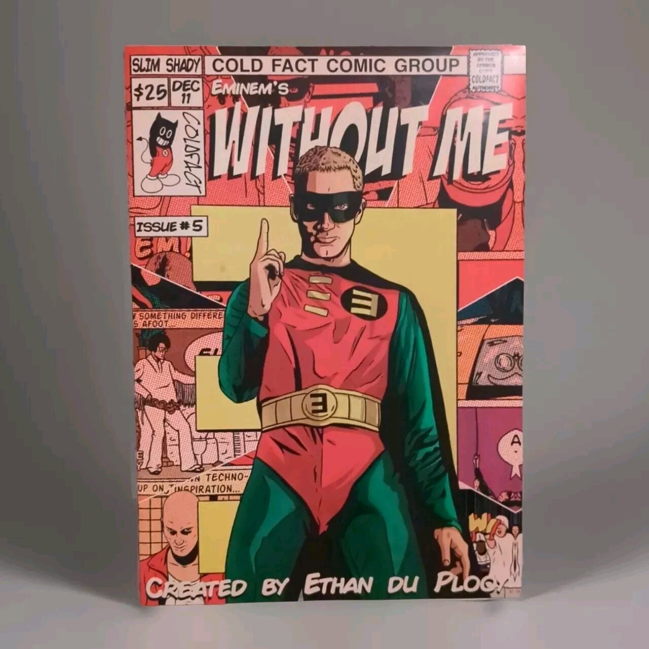 EMINEM'S WITHOUT ME  ONE SHOT 9.8  RARE COLD FACT COMIC GROUP NOT MARVEL Rare 
