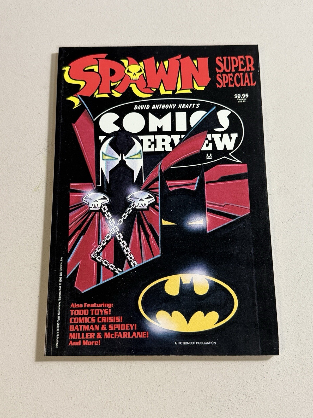 Spawn Super Special David Anthony Kraft´s Comics Interview 1995 Todd McFarlane