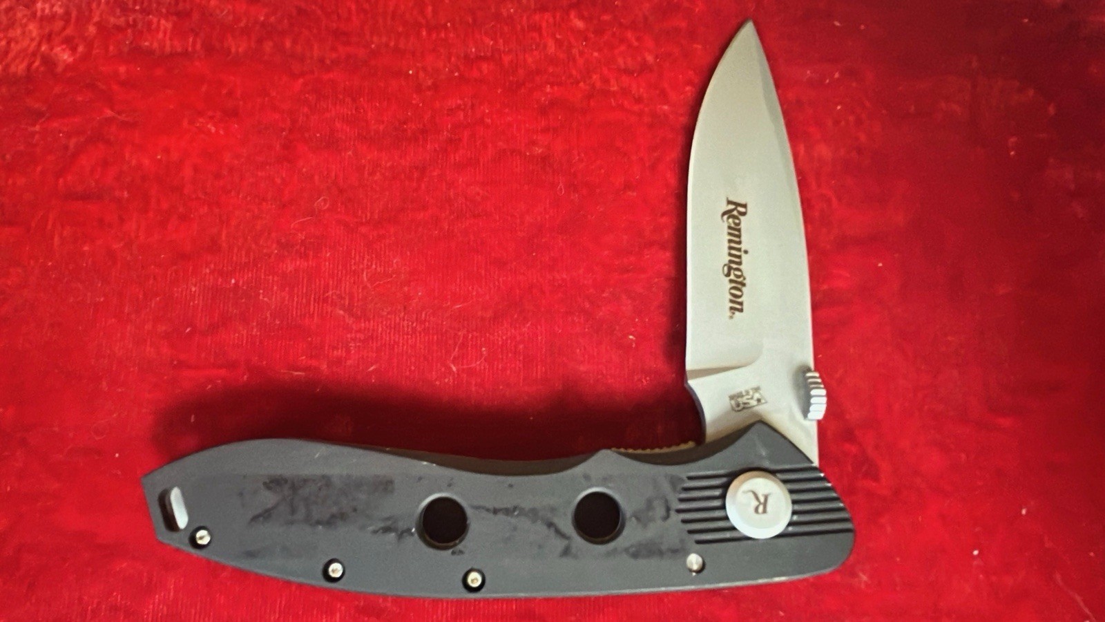 Remington M-series Knife Alum Handle 3.5” SS Blade 2004 USA Never Used