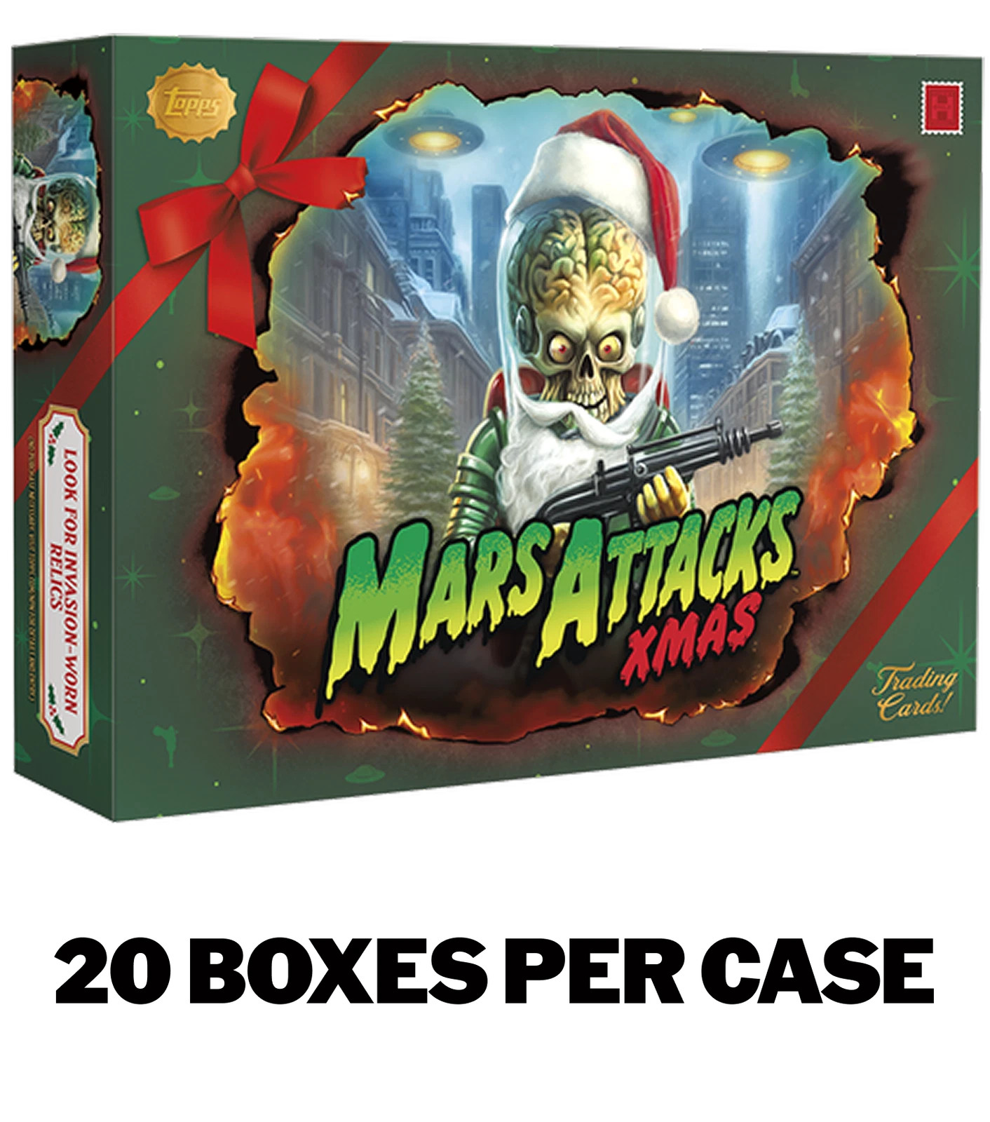 SHIPS TODAY 2026 TOPPS MARS ATTACKS XMAS CHRISTMAS 20-BOX HOBBY CASE New Sealed
