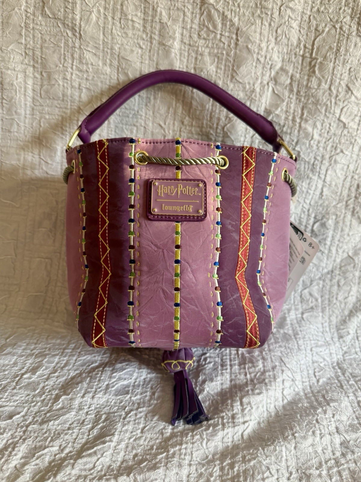 Loungefly Harry Potter Hermione Granger Yule Ball Velvet Crossbody Bag NWT