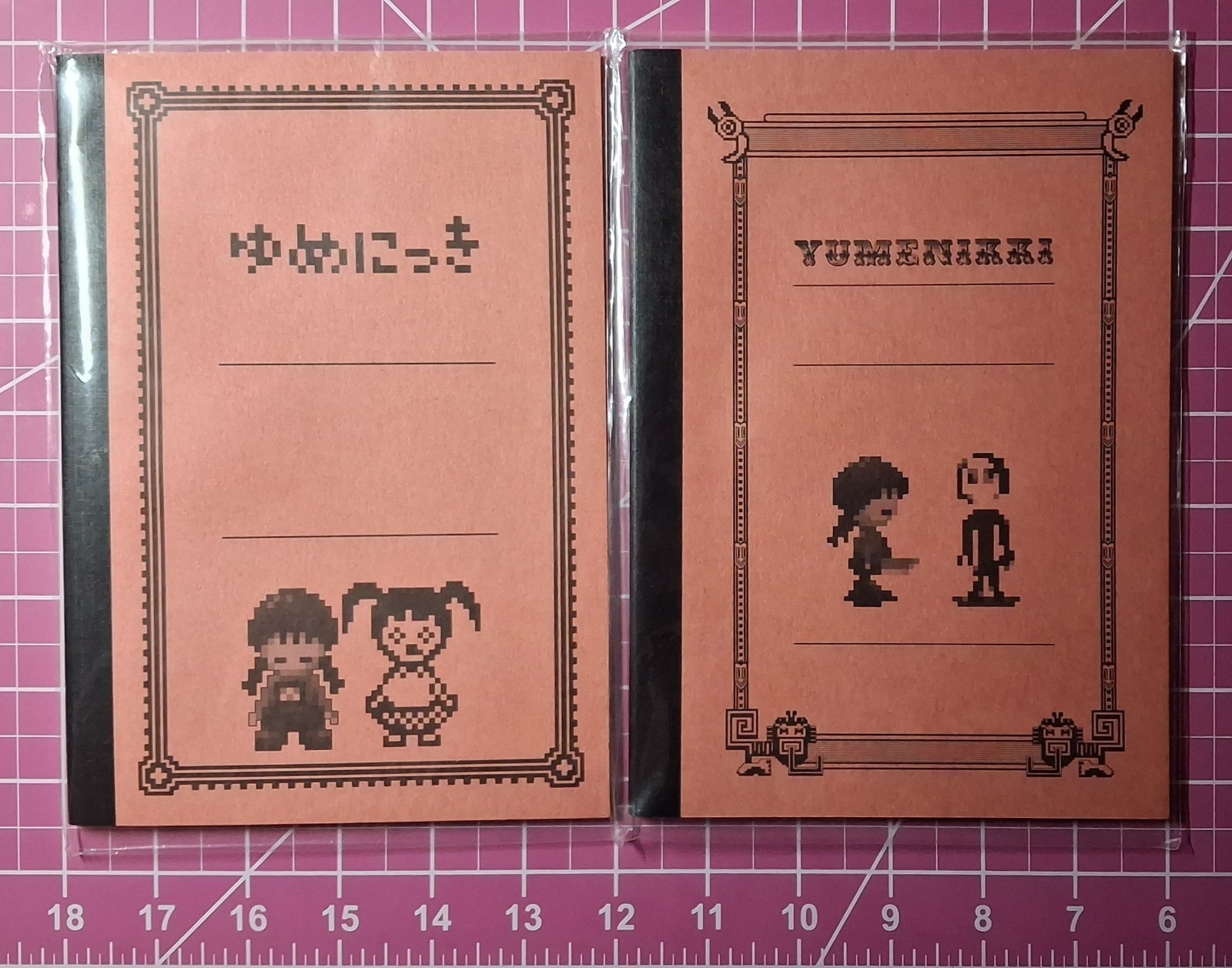 RARE Yume Nikki A5 Journals Notebooks Stationery With Cards (Out of Print)