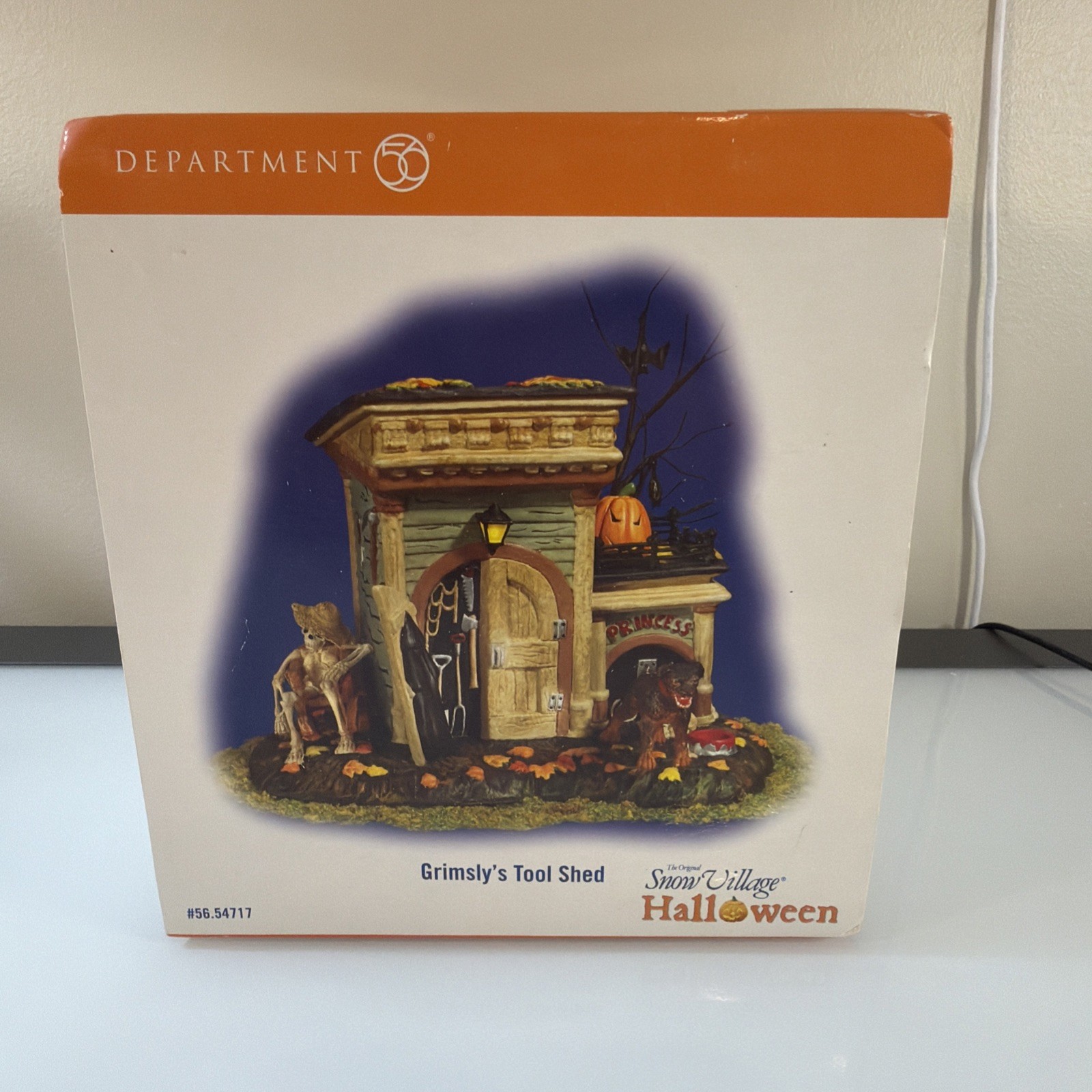 Dept 56 GRIMSLY\'S TOOL SHED 56.54717 Snow Village Halloween DEPARTMENT D56 New
