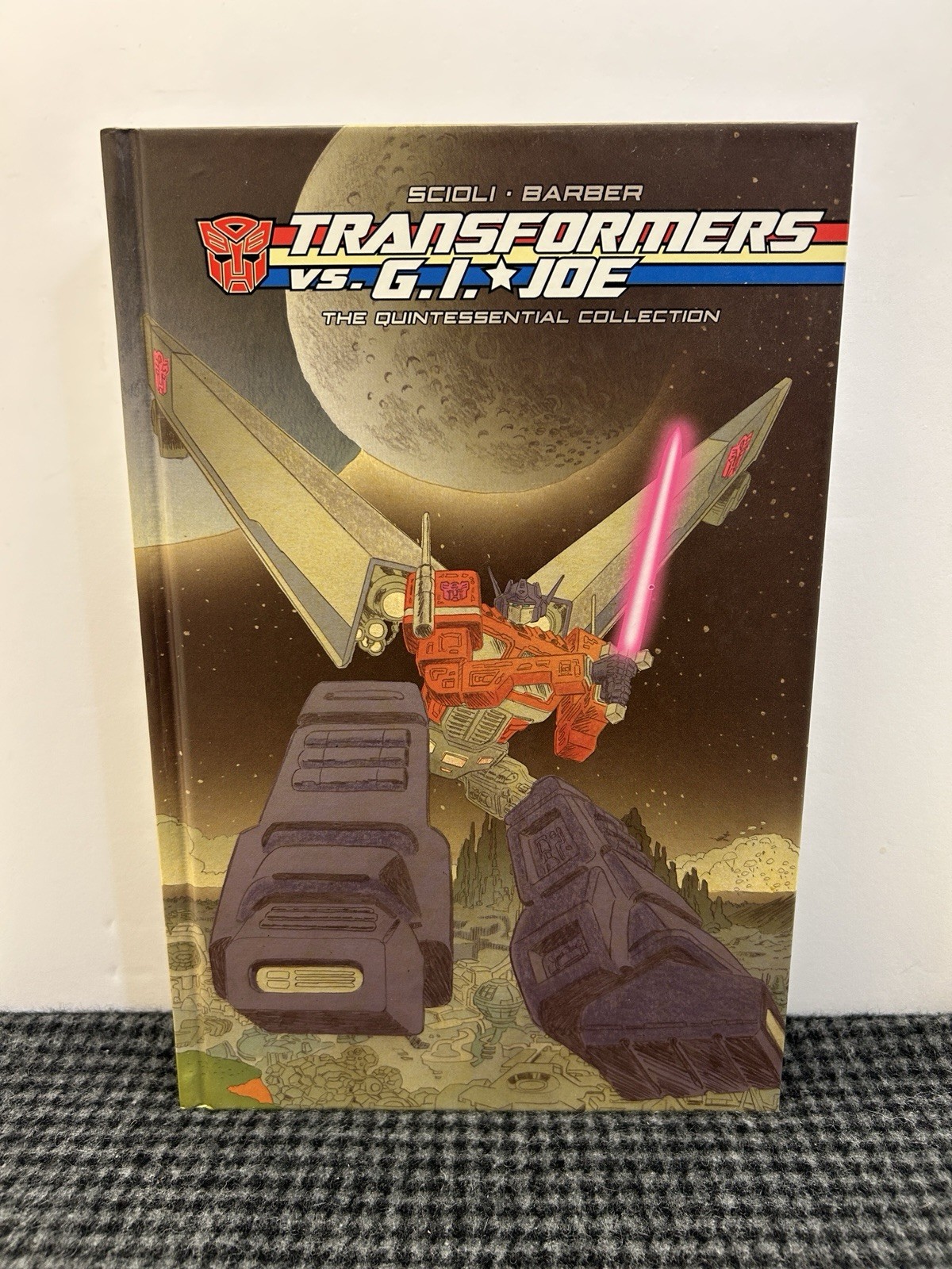 Transformers vs G.I. Joe The Quintessential Collection IDW Deluxe Hardcover RARE