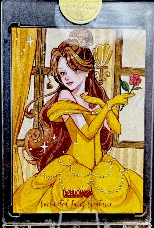 Belle 2022 Typhoon Productions Enchanted Fairy Creatures Sketch Artist Auto 1/1