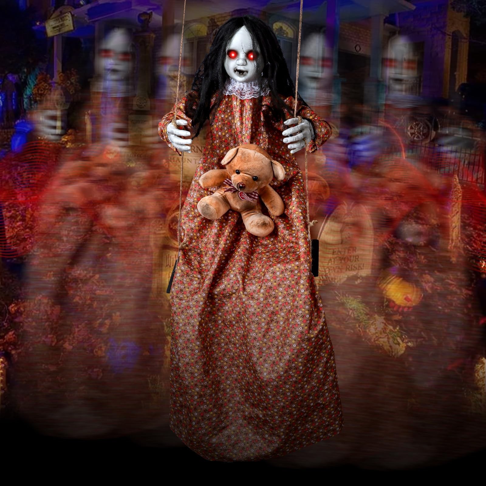 Creepy Doll Halloween Decorations - 45