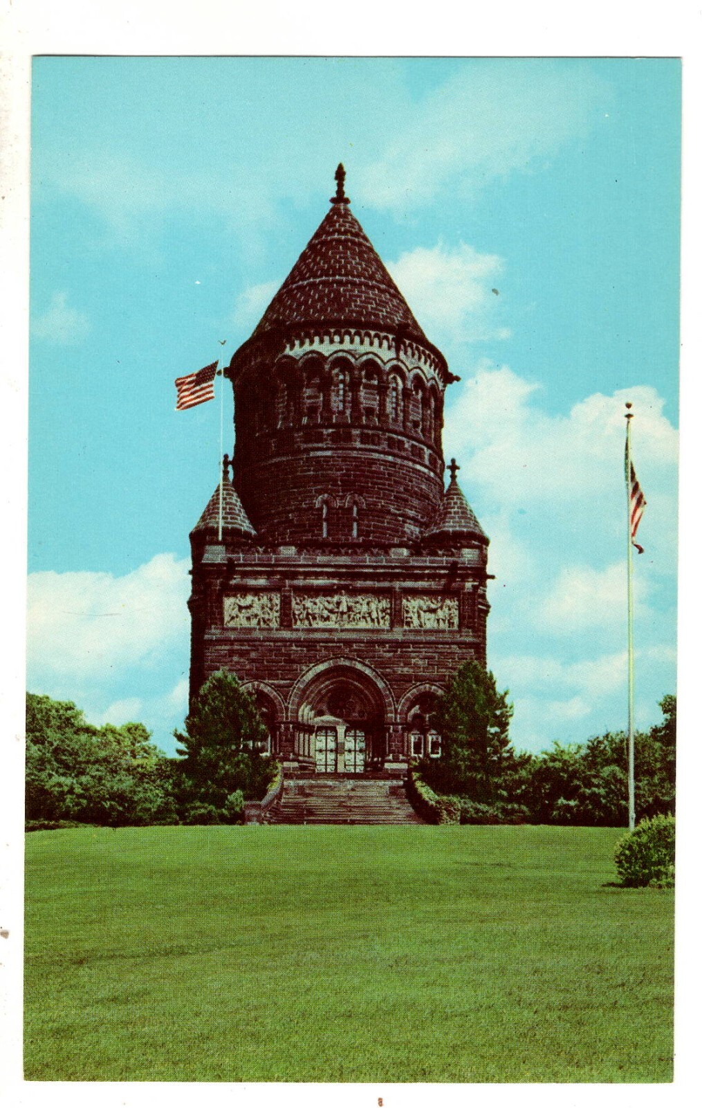 Garfield Memorial Cleveland Ohio Postcard OH