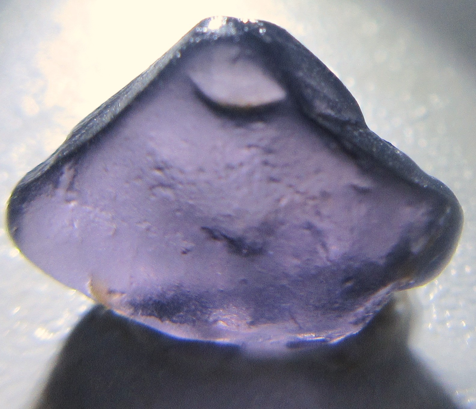 Purple Spinel Rough From Tanzania 2.55 Crt