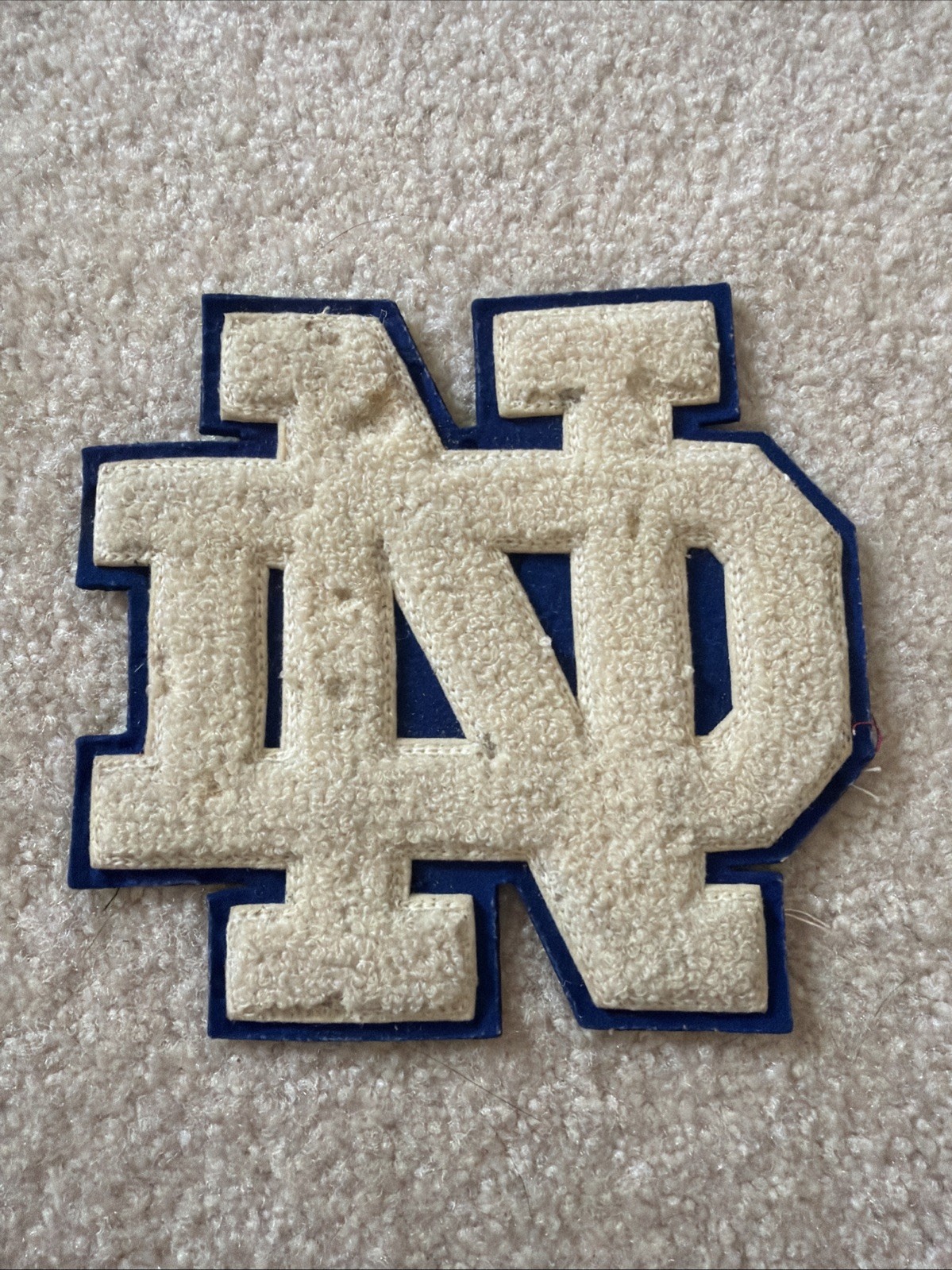 Vintage Mayville State North Dakota ND Chenille Teachers College Patch 1940s