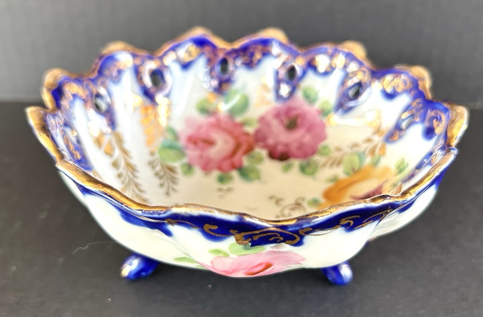 Antique Japanese Nippon Fruit Berry Bowl 5 1/2\