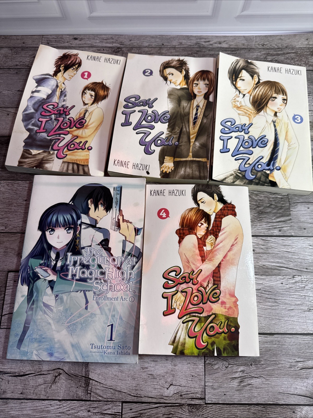 Say I Love You Vol 1-4 Manga Set by Kanae Hazuki Softcover Romance & Irregular