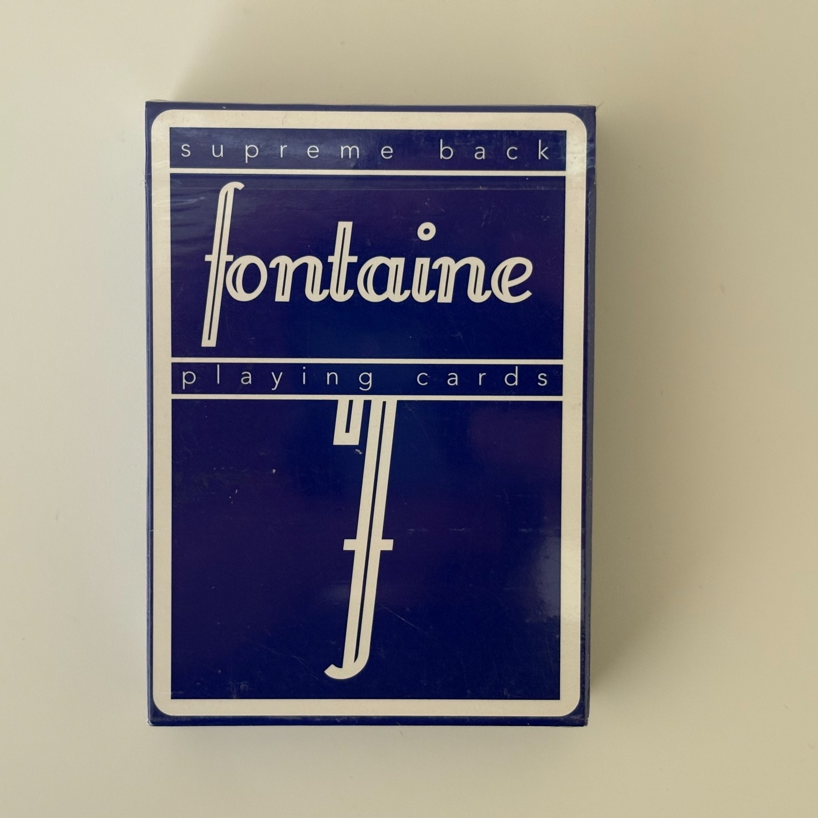 Fontaine RARE Blue Playing Cards Zach Mueller Theory11 Jerry's Nugget 1 of 5,000