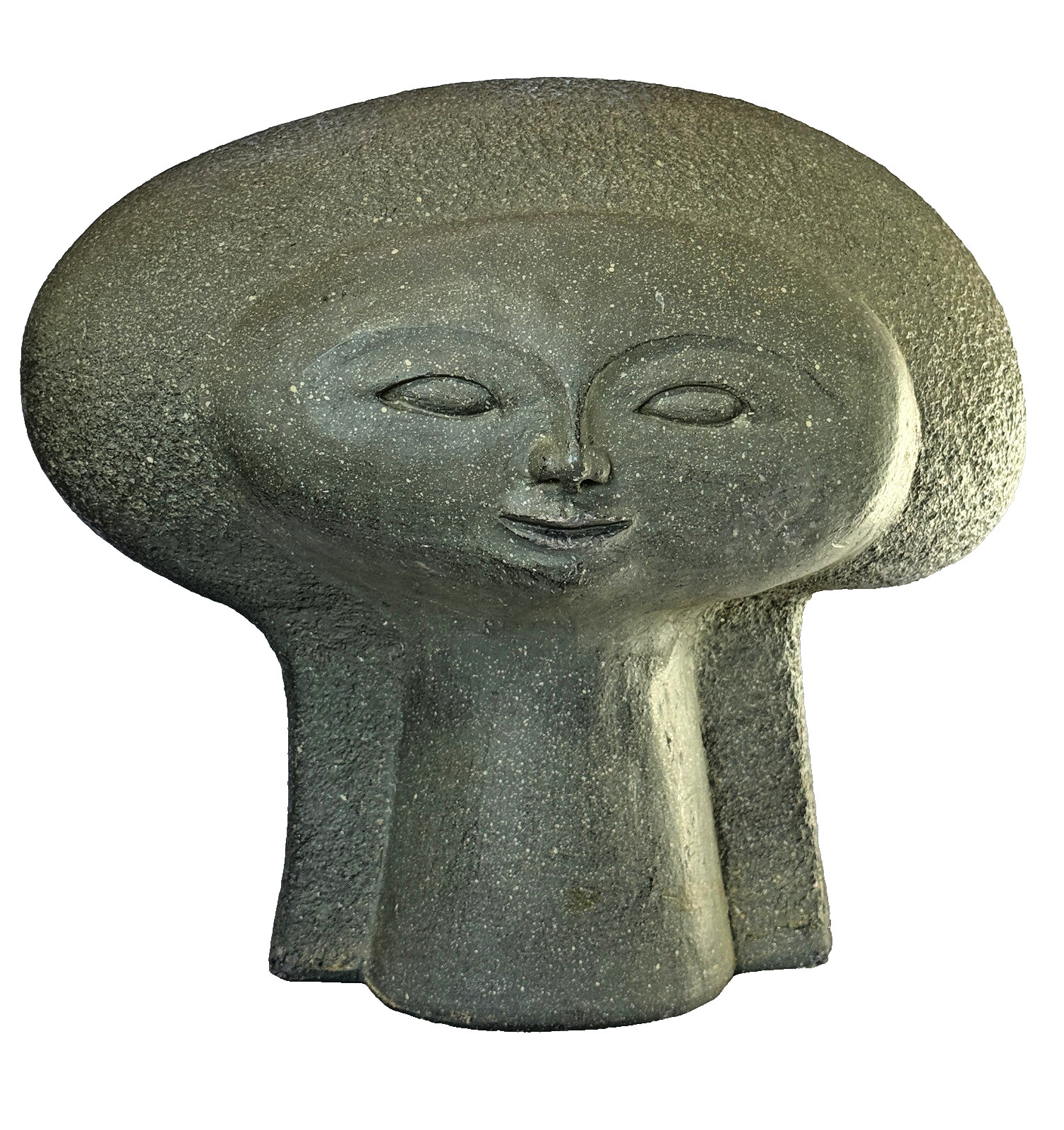 PAUL BELLARDO, 1979 AUSTIN PROD Mod MCM Ceramic Sculpture, HEADS of the UNIVERSE