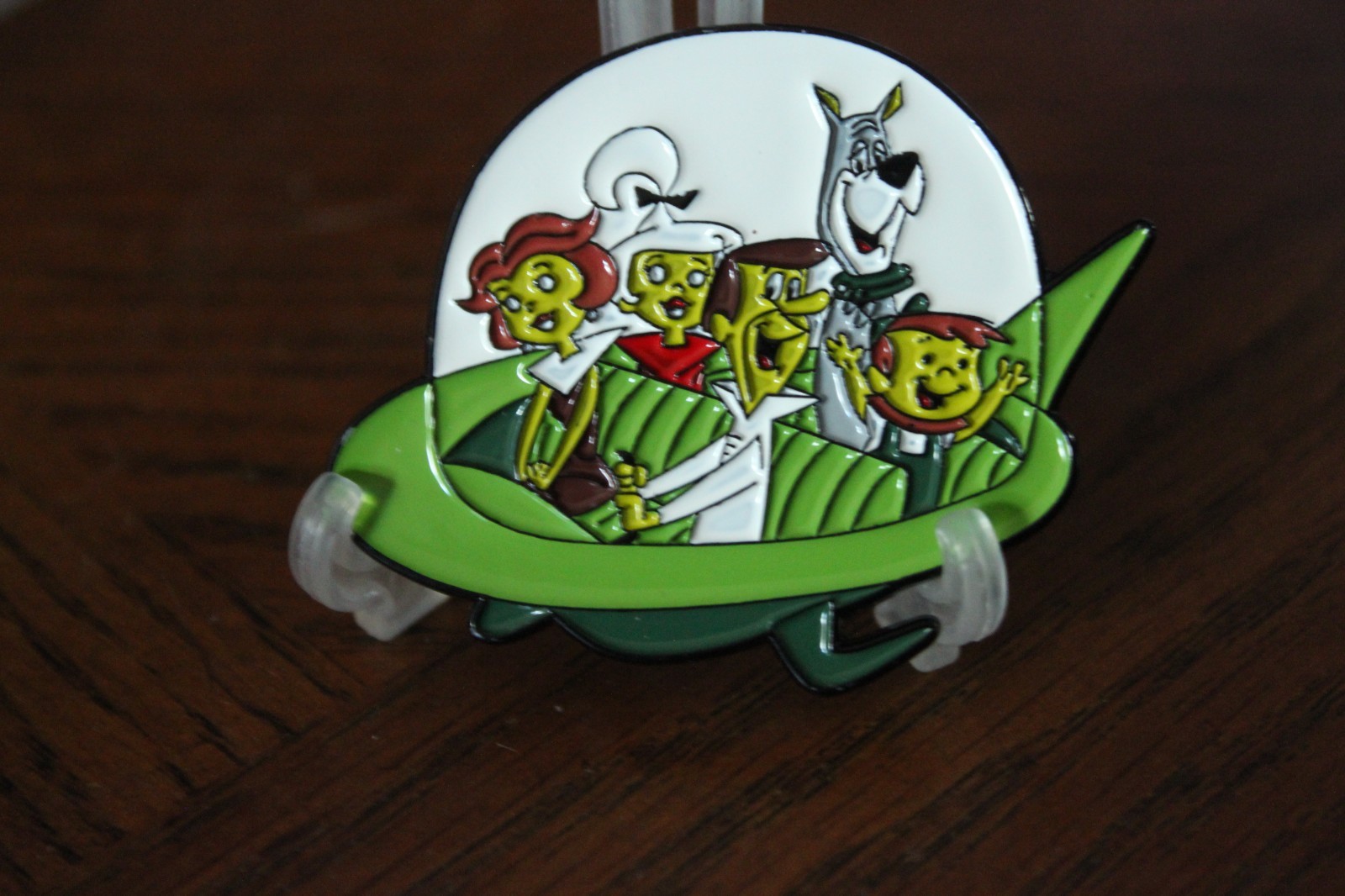 THE CARTOON THE JETSONS GEORGE/ASTRO/JANE/JUDY/ELROY PIN