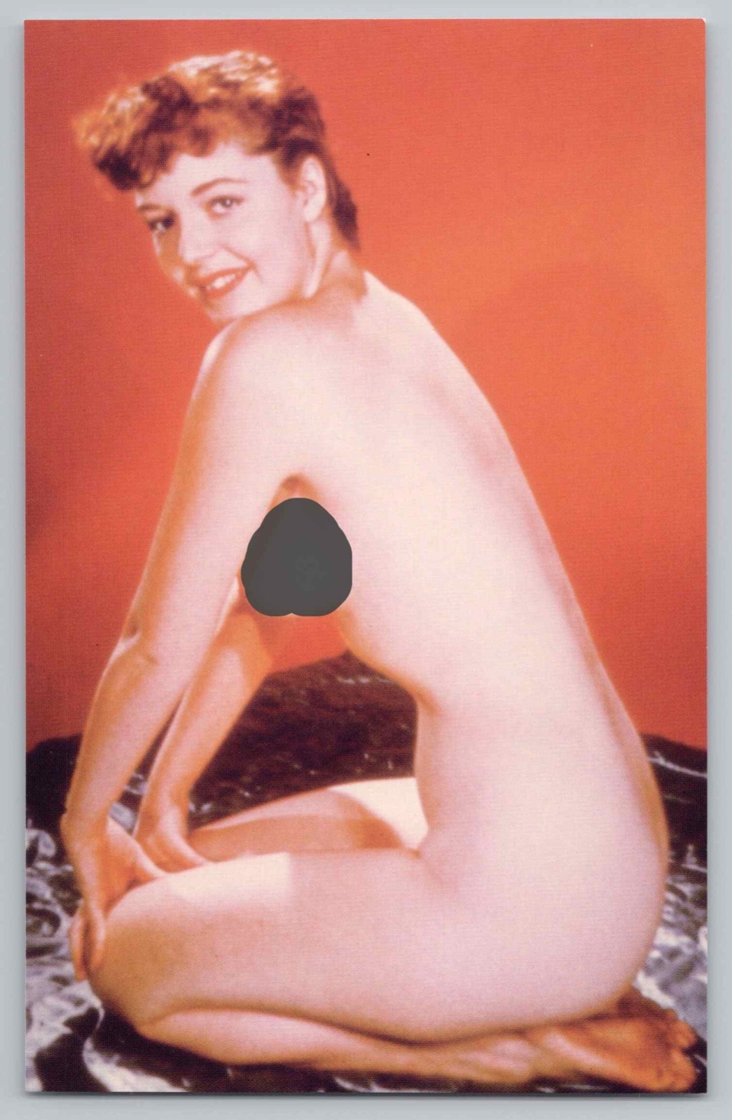 Pretty Woman Posing Nude. Classic Pin-ups #280 Risque Post Card. Unposted Card