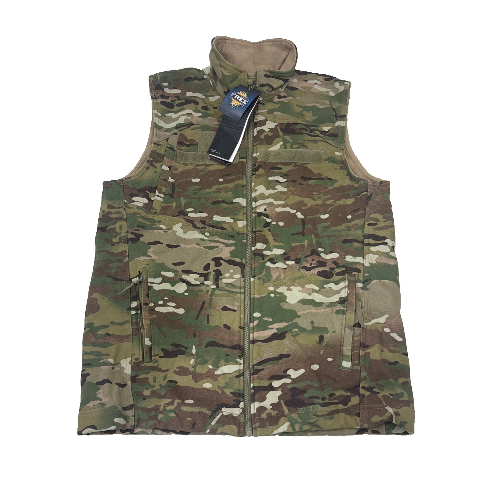 USGI Massif Elements Free IWOL Vest Flame Resistant Multicam OCP LL Large Long