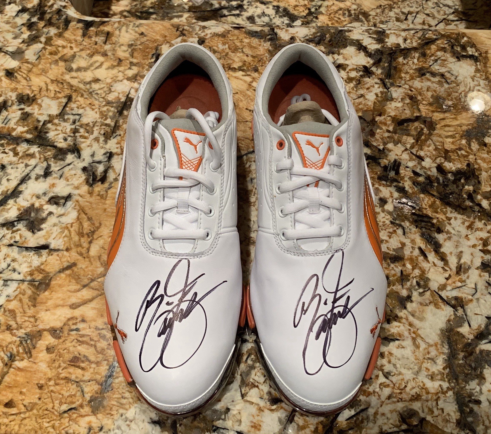 Rickie Fowler Signed Puma Super Cell Fusion Ice Cleats