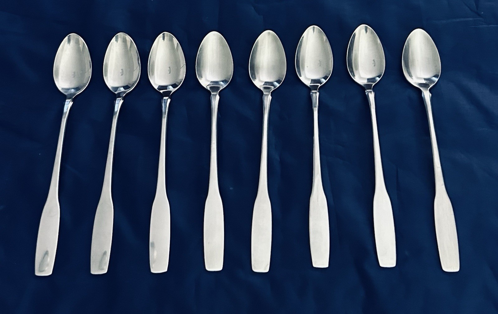 Oneida Community PAUL REVERE Stainless  *** 8 Iced Teaspoons ***