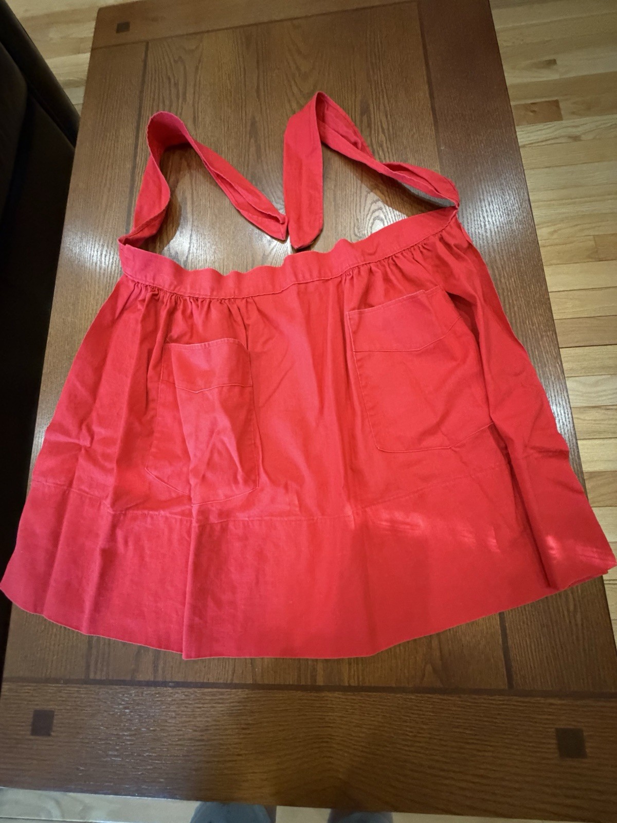 Vintage Half Apron W/Pockets