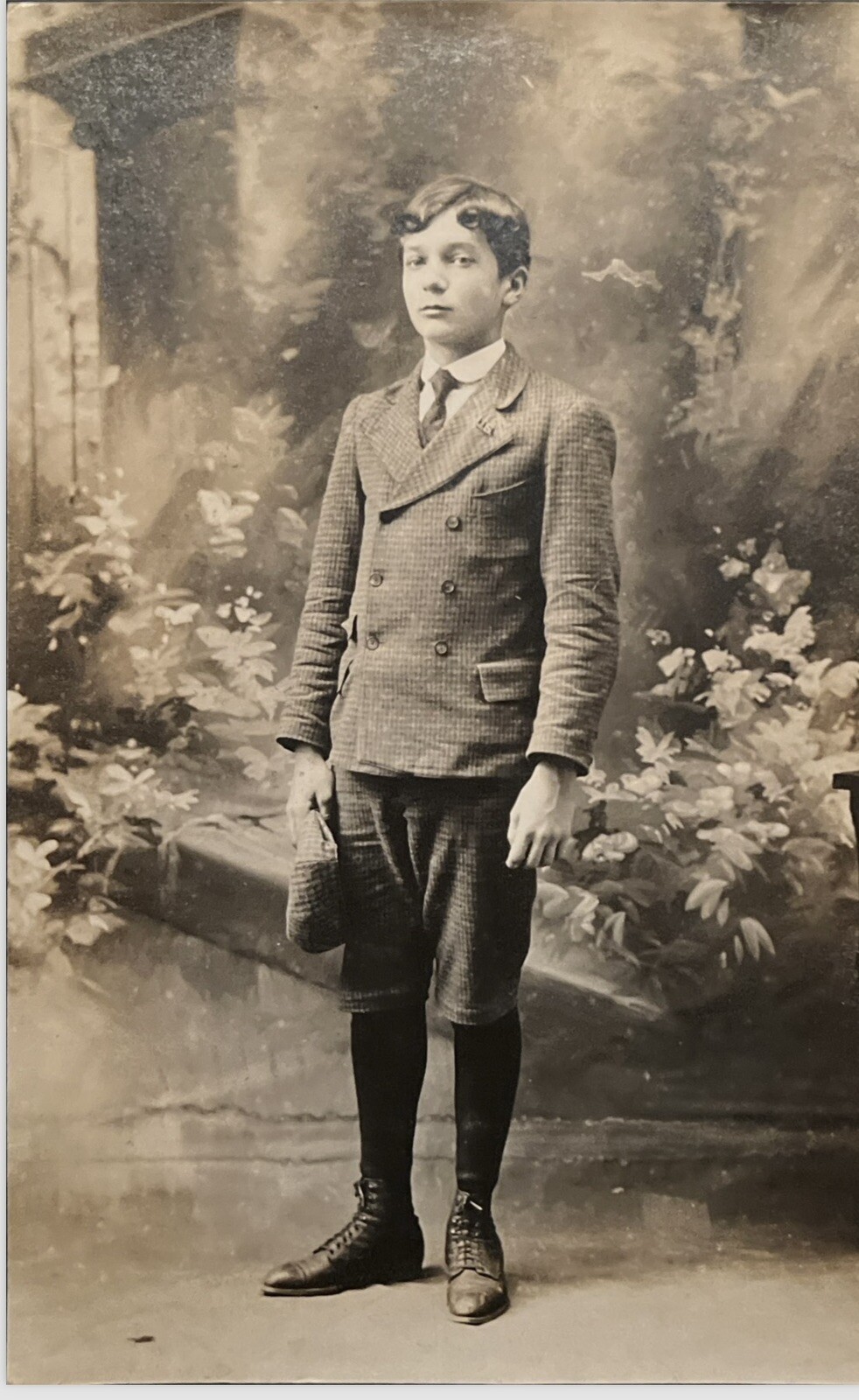 RPPC Lebanon Pennsylvania Postcard Distinguished Young Gentlemen 1907 Posted