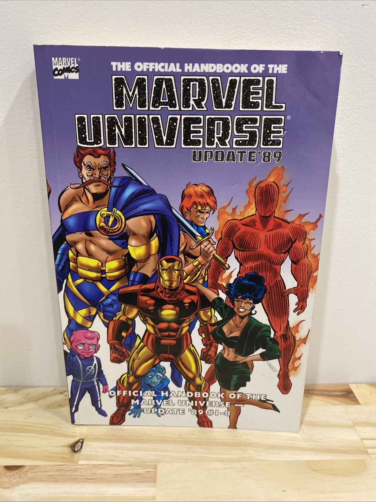 Essential Official Handbook of the Marvel Universe Update '89 TPB (2006) OOP