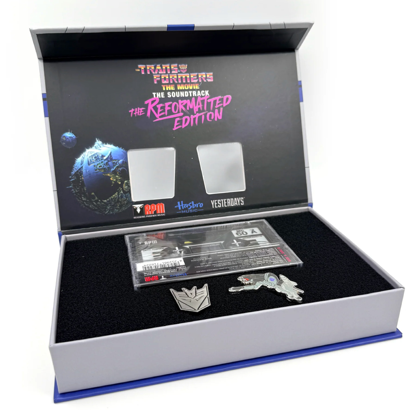 40th SDCC 2026 Transformers Soundwave/Ravage Decepticon Enamel Pin Set
