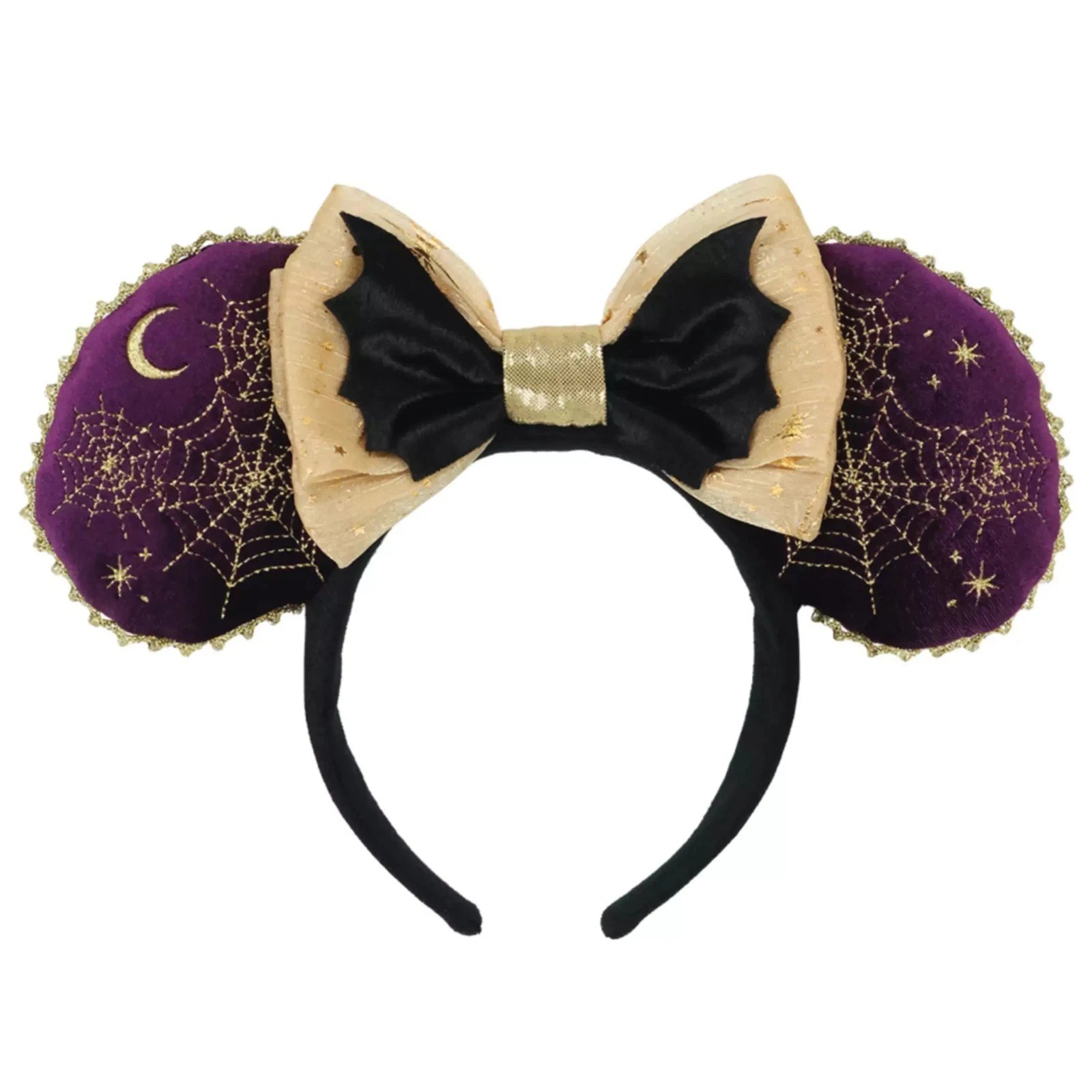 Tokyo Disney Halloween Minnie Ears Headband Spooky Japan - Ship from USA