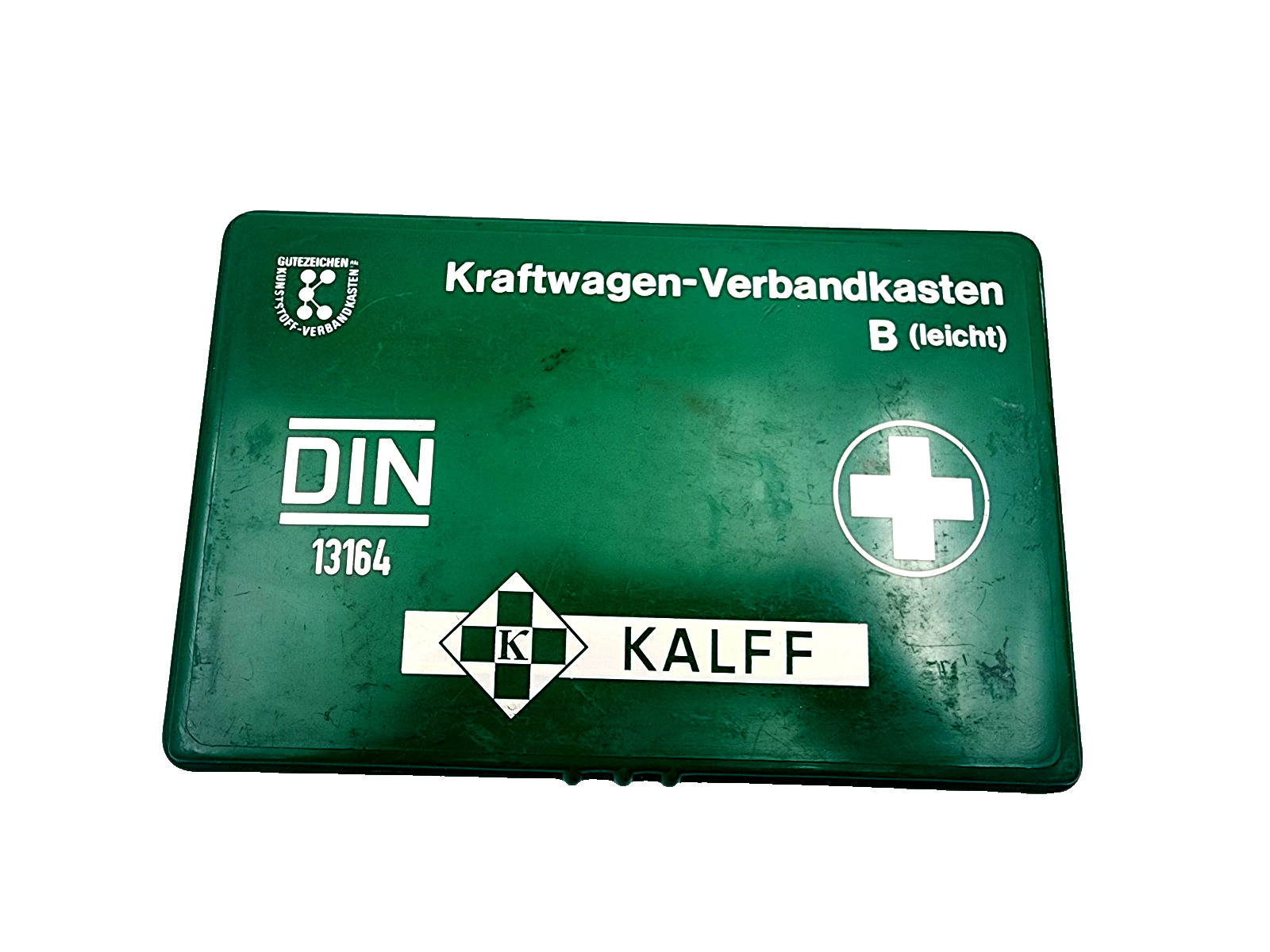 Vtg German First Aid Kit, Kraftwagen Verbandkasten- b din 13164 VW Samba, Type 3