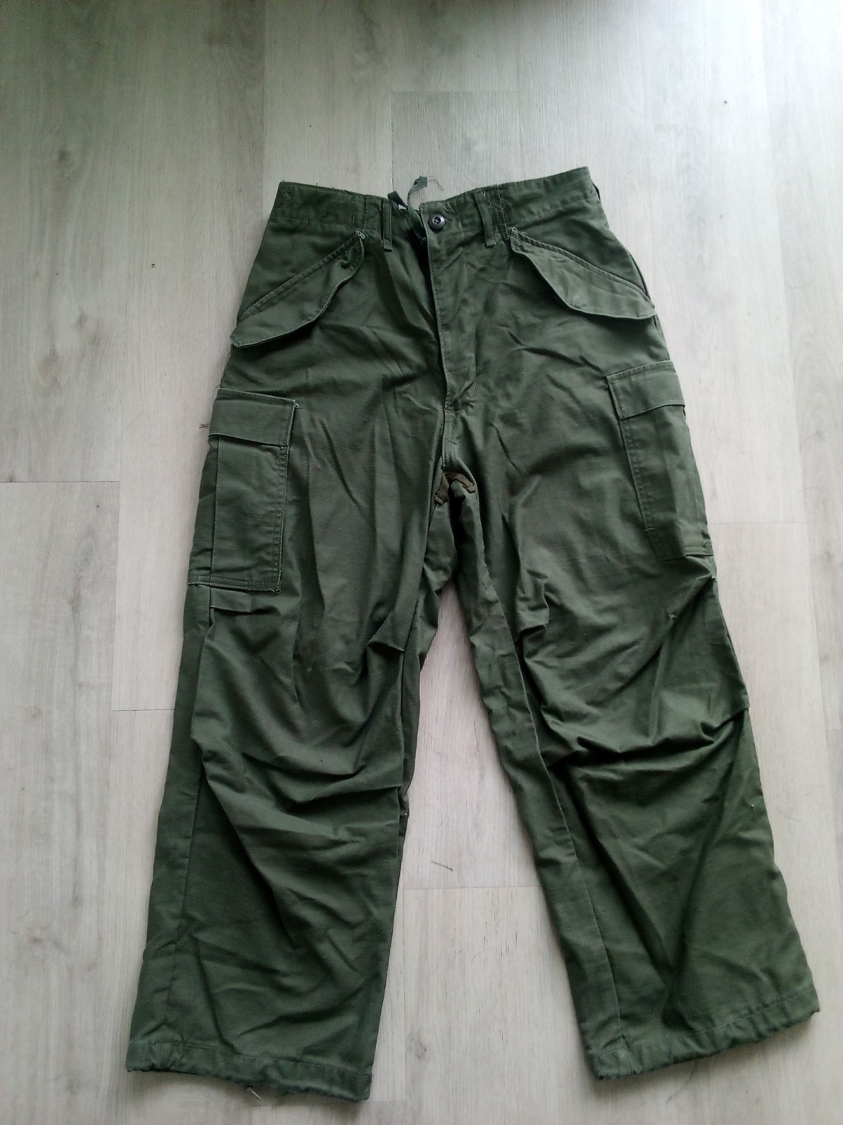 Vintage USGI M-65 OG-107 Field Cargo Pants Small Short Military Army