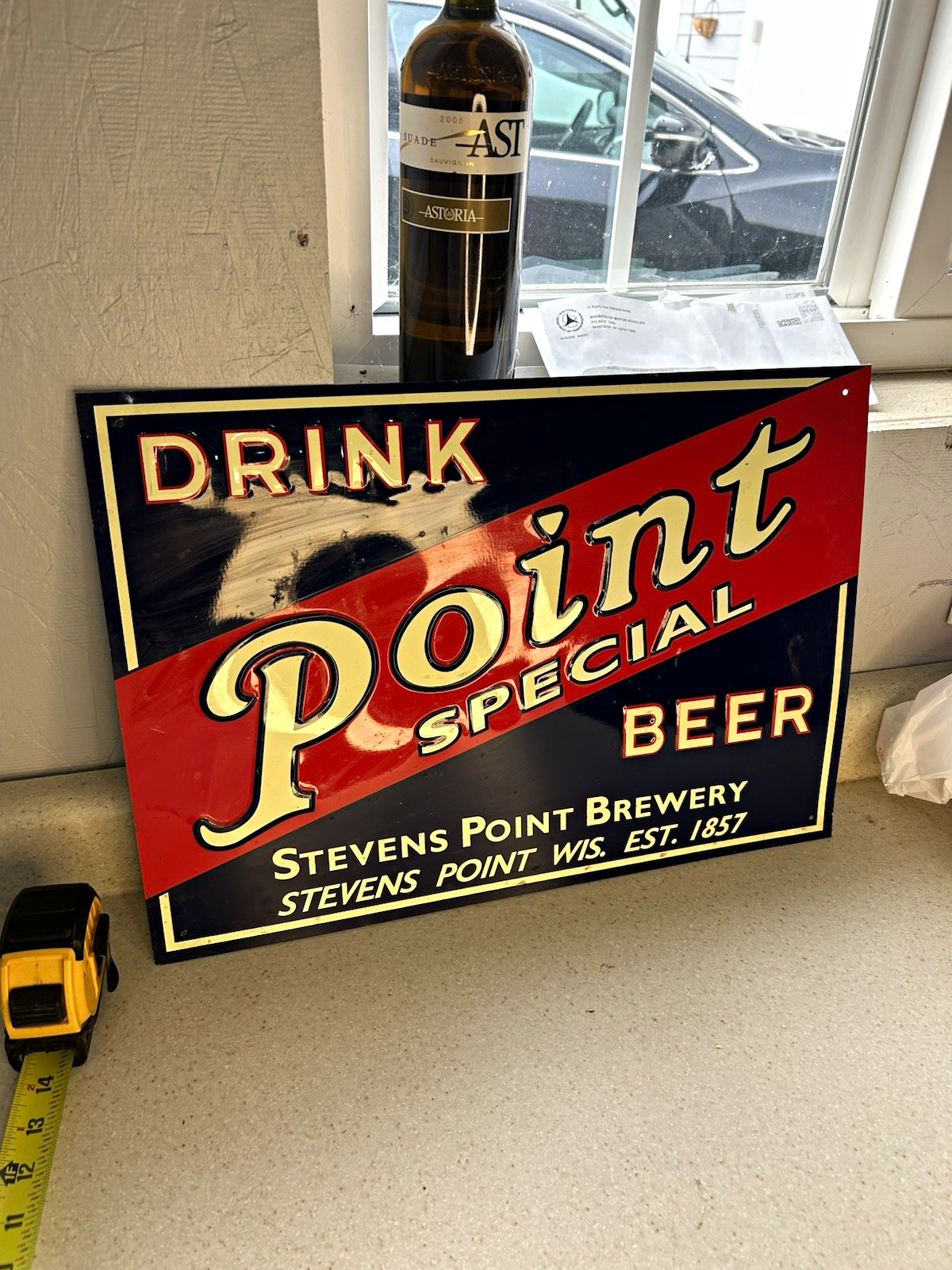 Point Special Beer Stevens Point Brewery Metal Sign Stevens Point Wisconsin 