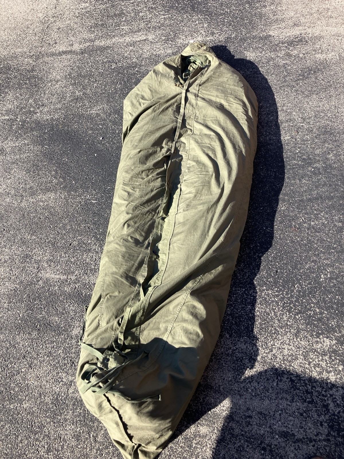 Vintage 1976 The North Face US Military Intermediate Cold Weather Sleeping Bag