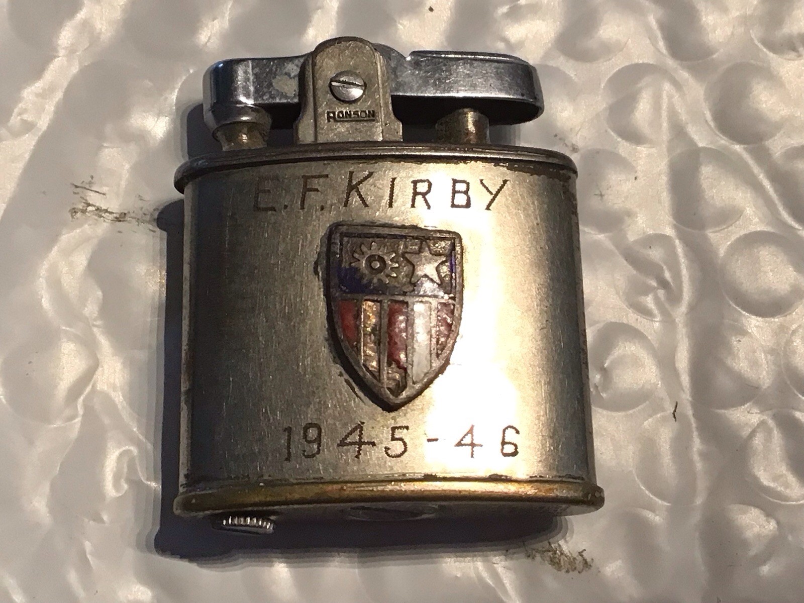 Antique US Soldier WWII Chinese Burma India Campaign CBI Cigarette LIGHTER 