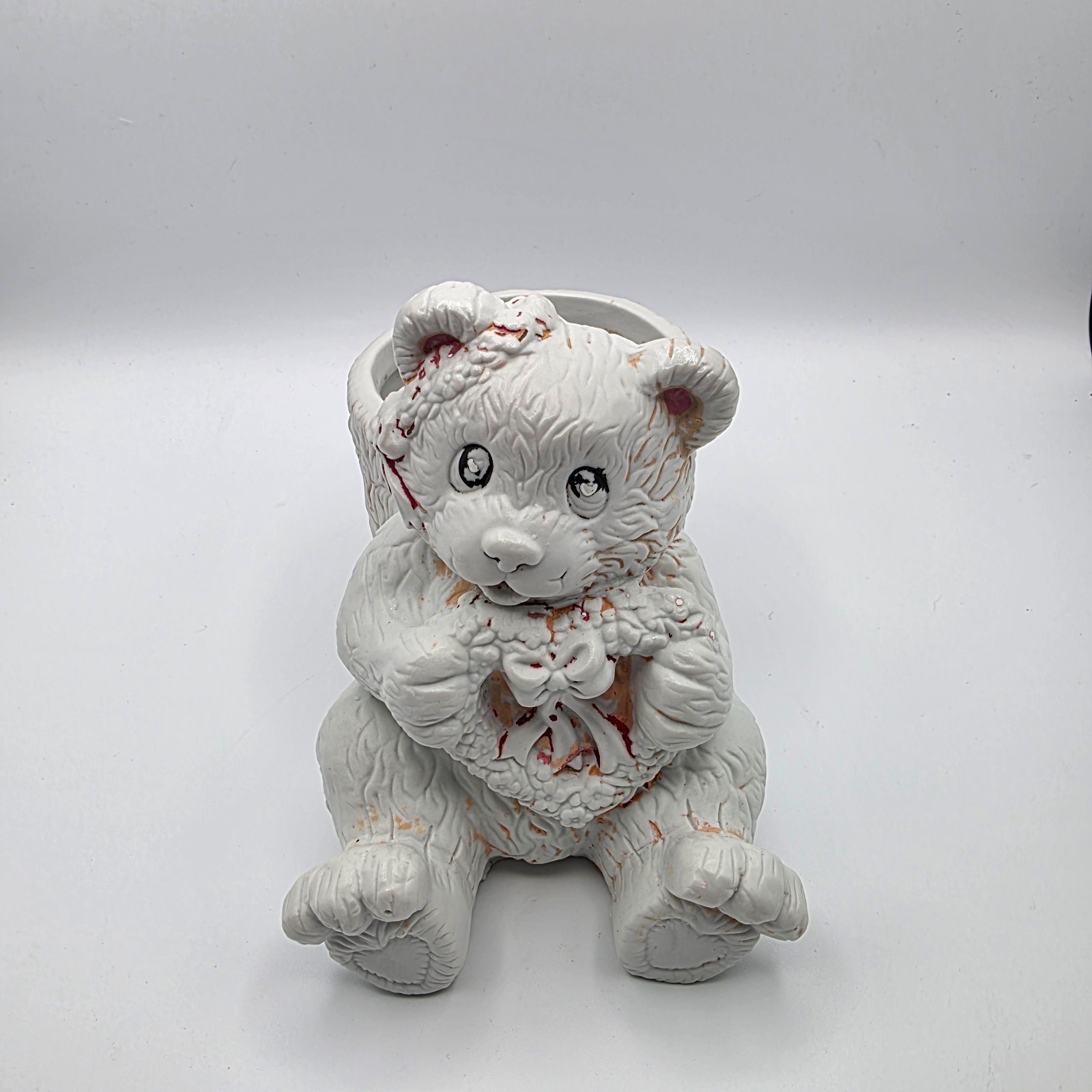 Vintage Ceramic Bear Planter