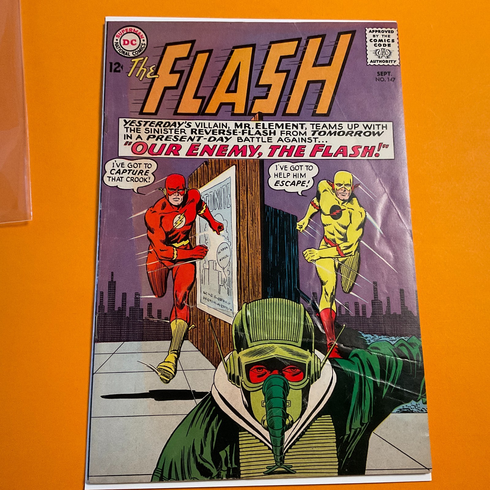 The Flash #147 DC Comics Silver Age \