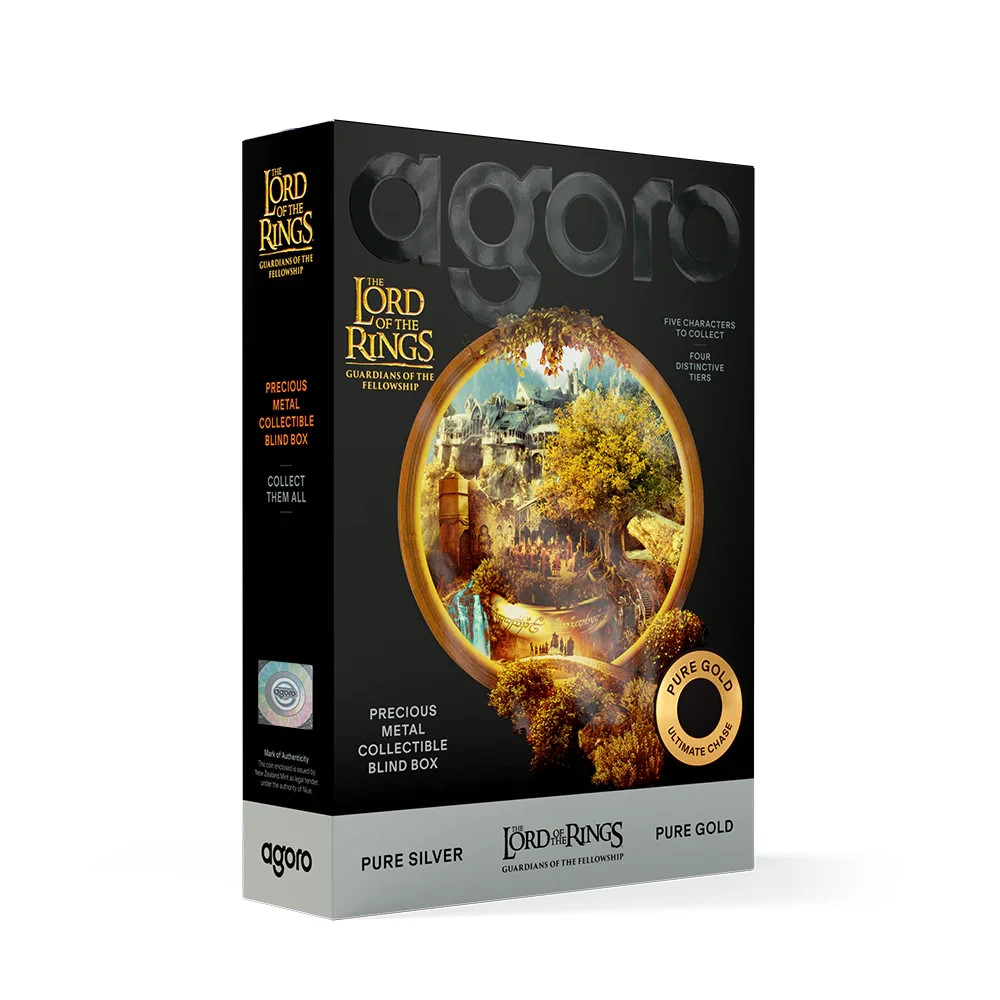 2026 Agoro Lord of the Rings Guardians of the Fellowship Blind Box (Gold/Silver)