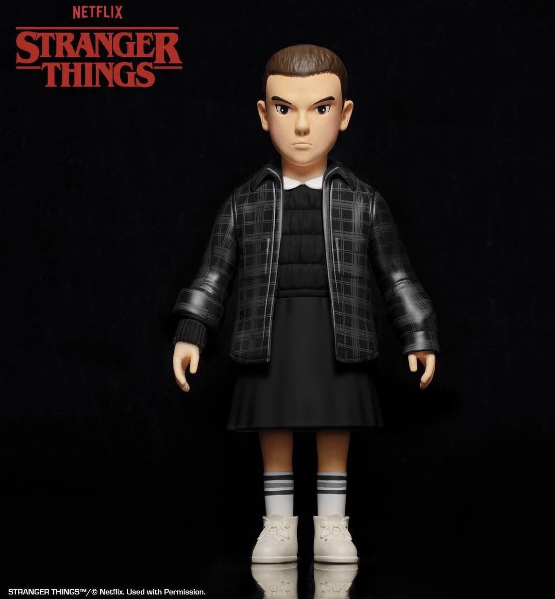 Stranger Things Eleven Futura Laboratories x Fwen Club Vinyl Figure RARE