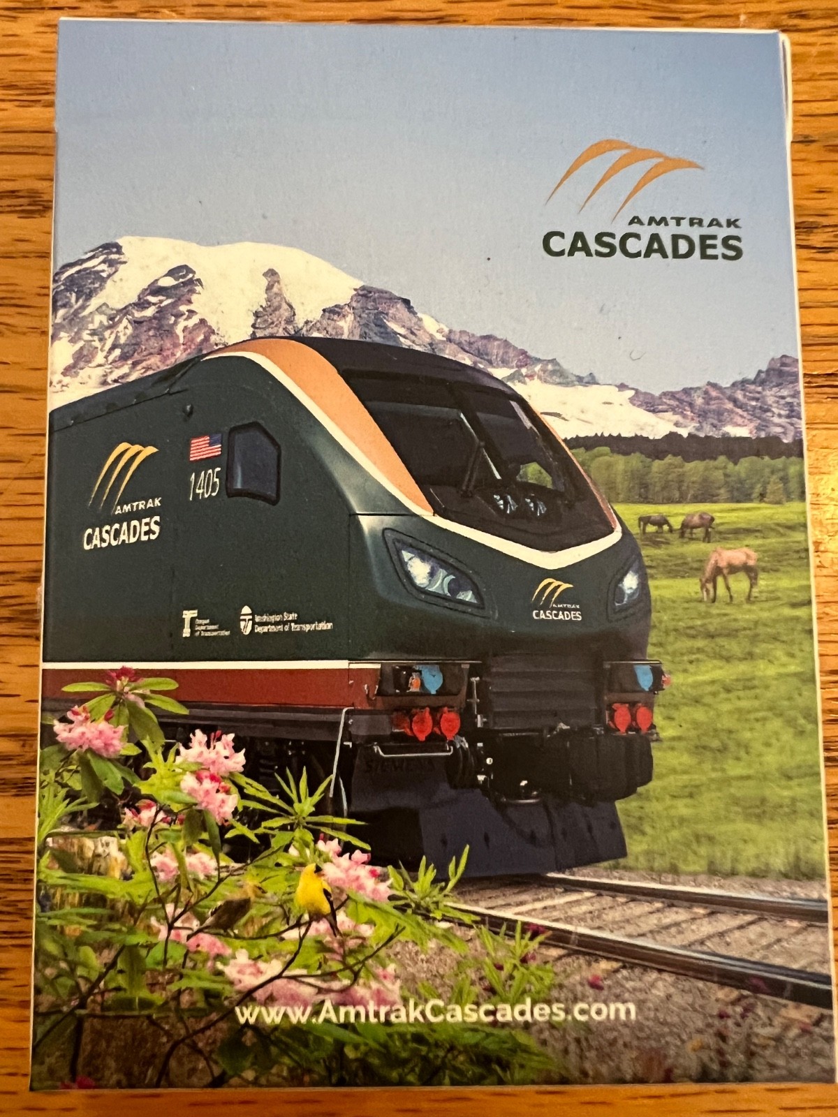 Amtrak Cascades Playing Cards - SEALED NEW HARD TO FIND New Trainset pic (2026)