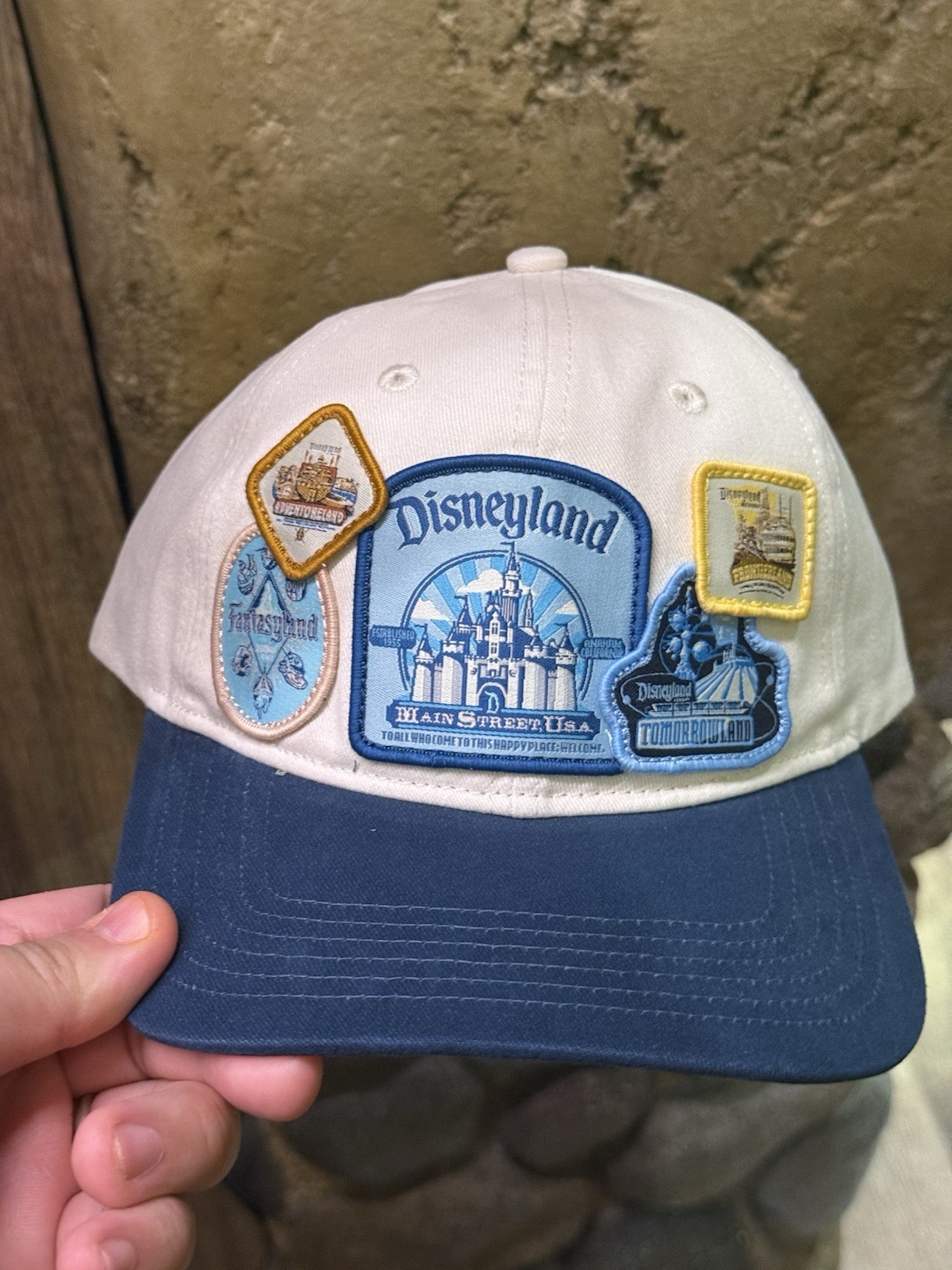 Disneyland Main Street USA Attraction Lands Baseball Hat Cap New 2026 Disney