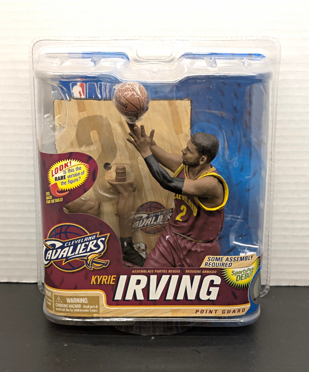Kyrie Irving McFarlane Toys SportsPicks NBA Cleveland Cavaliers Figure