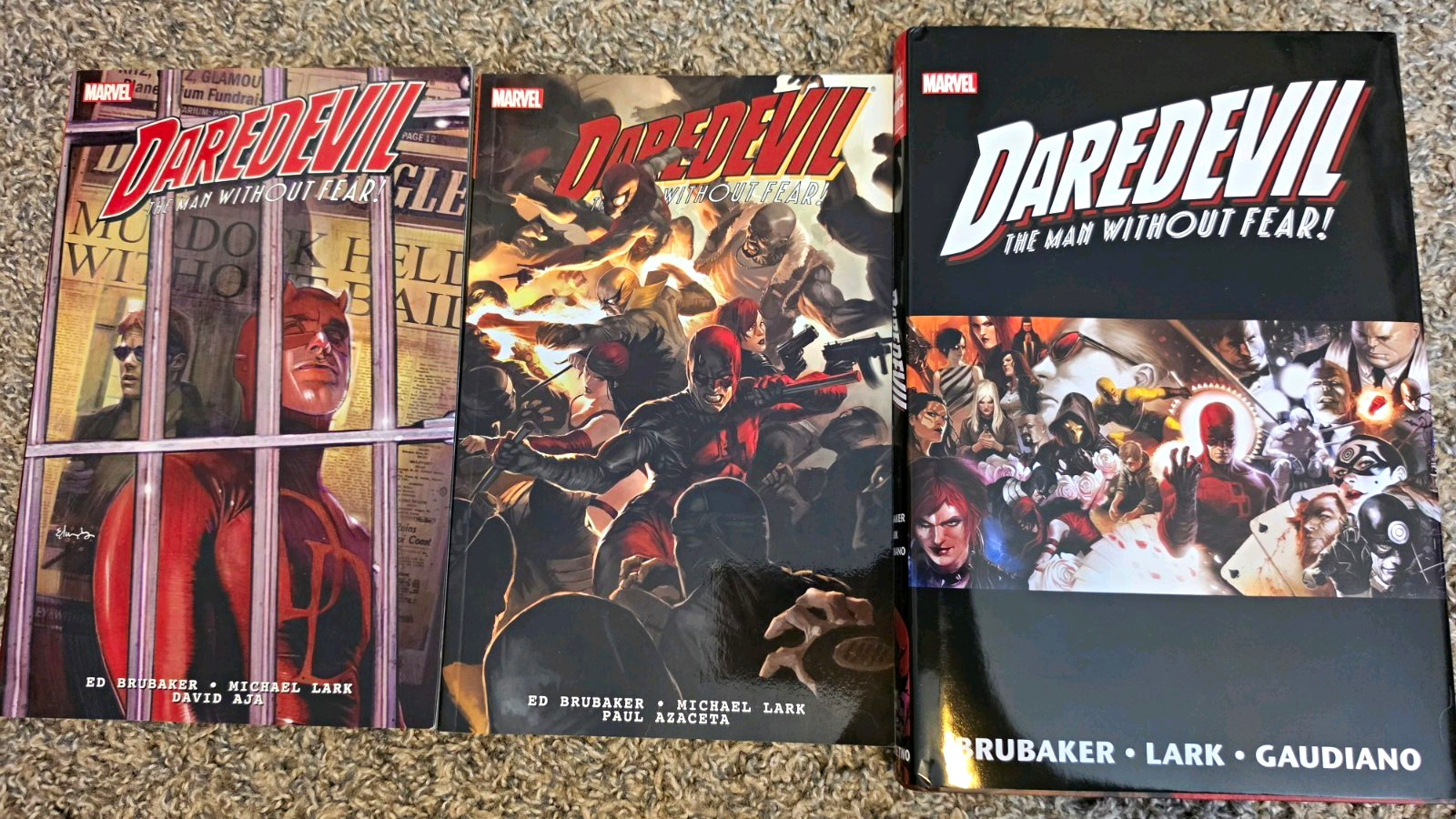 Daredevil Ultimate Collection 1-2 & Omnibus Vol. 2 by Ed Brubaker & Michael Lark