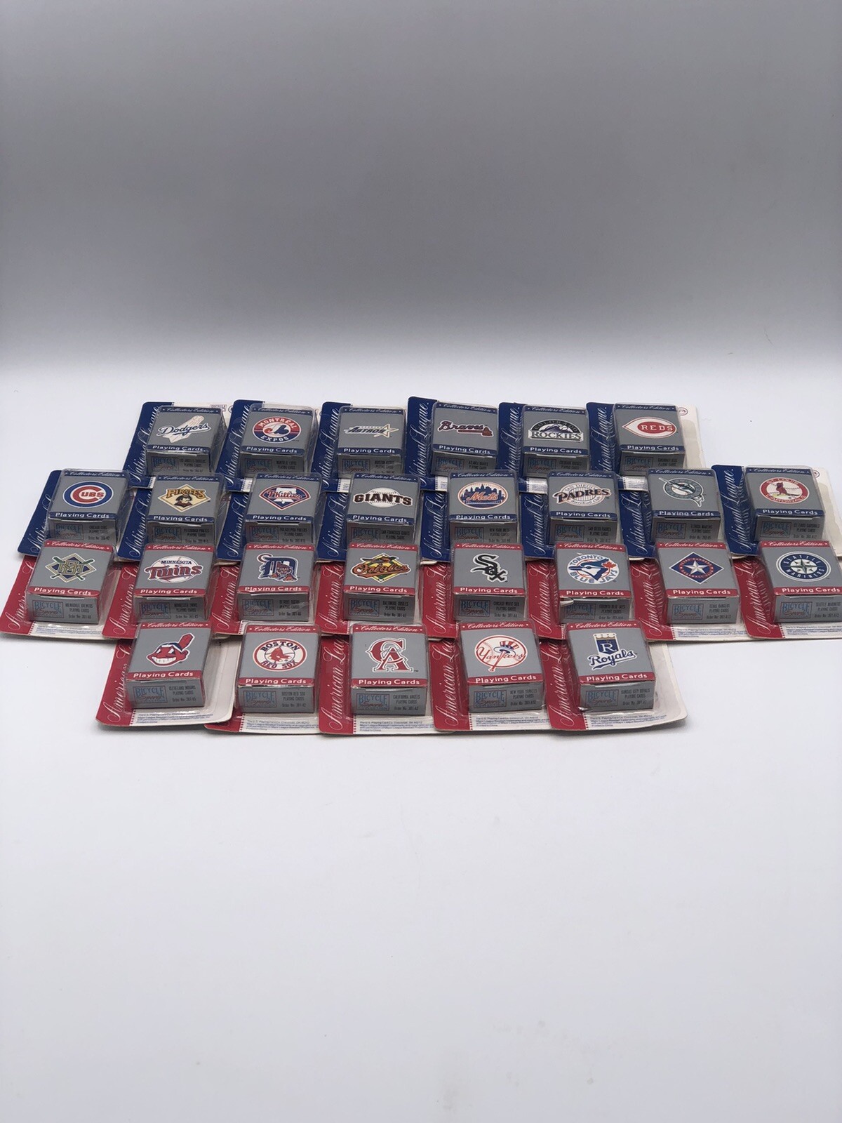 Bicycle Sports Collection MLB Micro Mini Team Playing Cards See Descript 