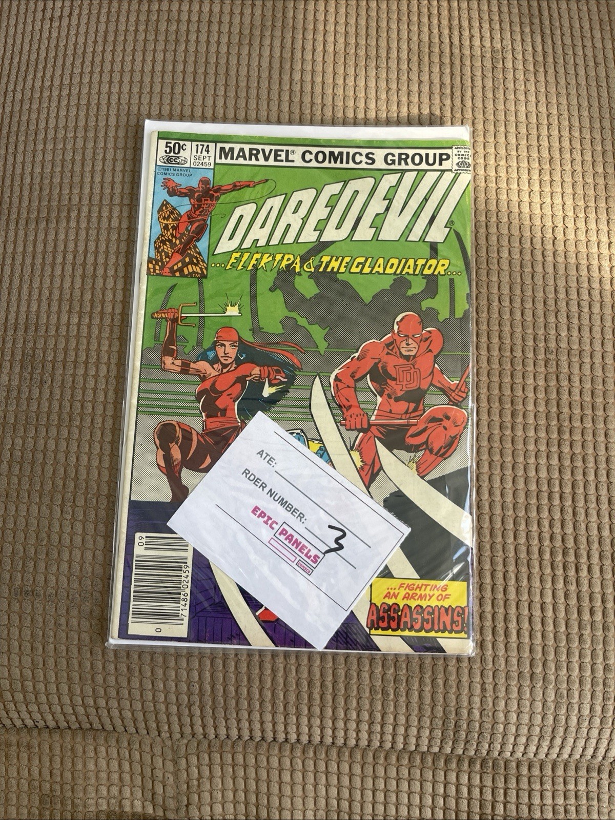 Daredevil 174 (Sept 1981) Elektra returns and 1st App of The Hand